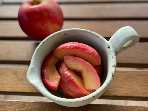 りんごのシナモン煮